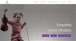 Desktop Screenshot of empathysanat.com