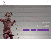 Tablet Screenshot of empathysanat.com